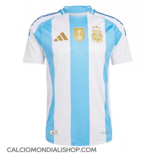 Maglie da calcio Argentina Prima Maglia Copa America 2024 Manica Corta